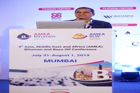 4th Asia, Middle East and Africa (AMEA) Bitumen and Base Oil Conference July 31st – August 1st, 2019, Mumbai